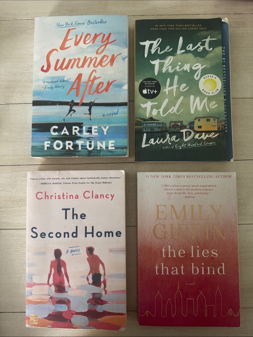 Summer Novel Bundle…various authors..perfect beach day reads!
